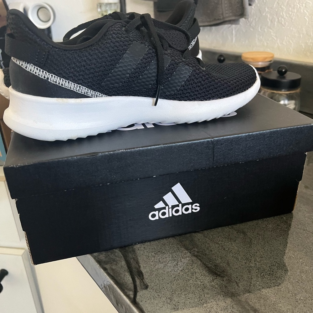 Adidas cloud foam in black .